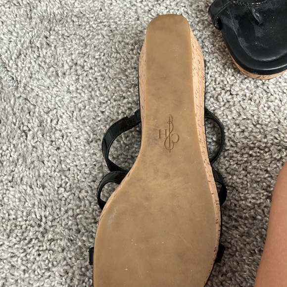 Beautiful Cole Haan ankle wedge sandals. - Picture 3 of 6